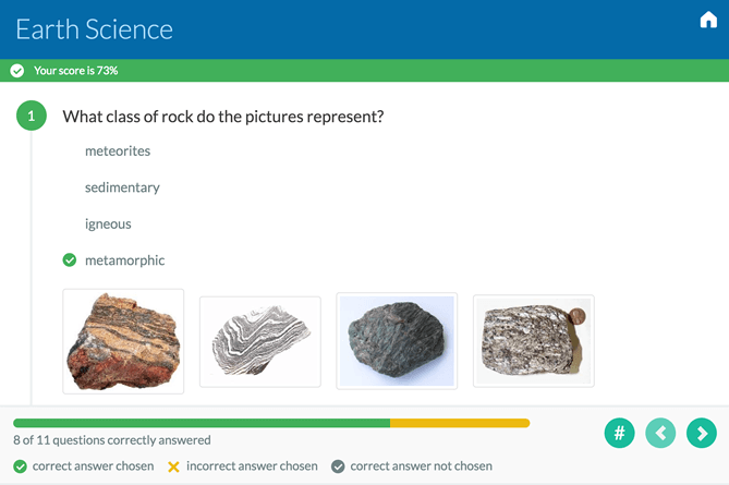 screenshot of Exam Professor